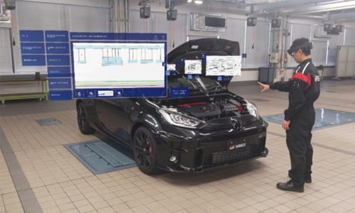 丰田用HoloLens 2 + Azure MR+ Dynamics 365提高车辆维修质量