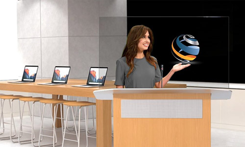 美国全息技术服务商DVE Holographics推出“Holo-Podiums”全息会议解决方案
