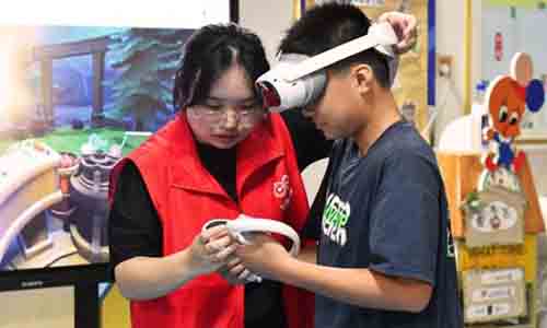 长沙理工大学团队用PICO VR开展乡村儿童数字素养教育